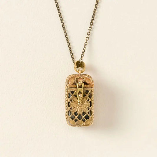 🔥LAATSTE DAG 49% KORTING - 📿Ketting met klein tarotkaartspel
