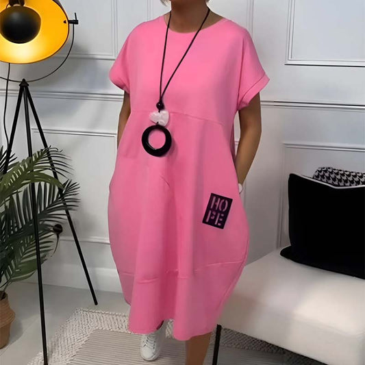 🌟 Stijlvolle Comfortjurk met Print