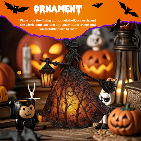 Halloween Heks Lamp