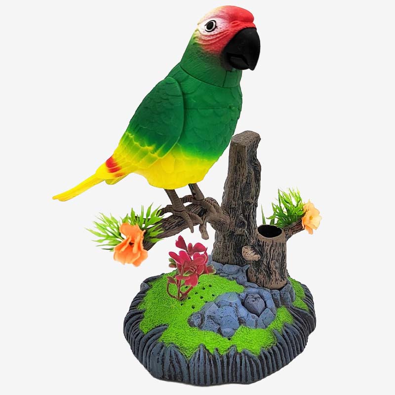 🐦🥰Interactief speelgoed met stemgestuurde tjilpende vogel