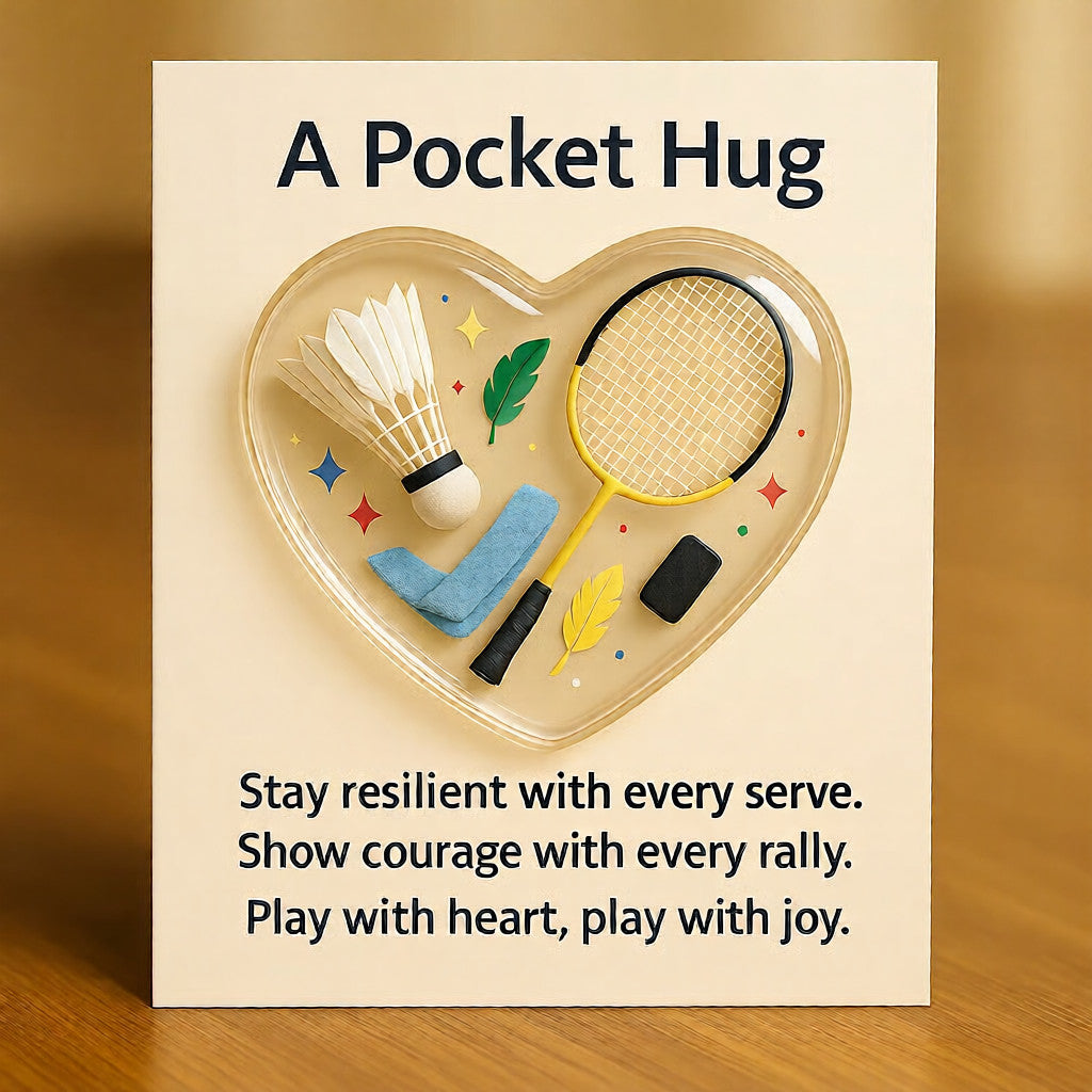 Pocket Hug met sportthem
