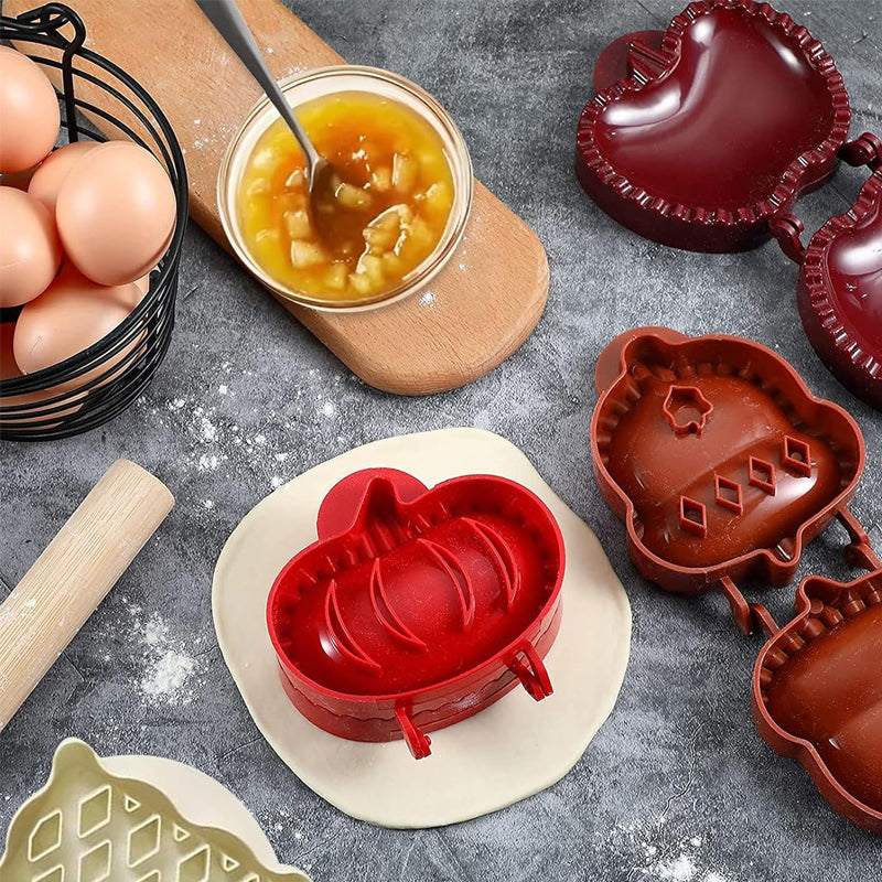 🥧 Gezellige Harvest Hand Pie Molds - Bak de magie van het seizoen