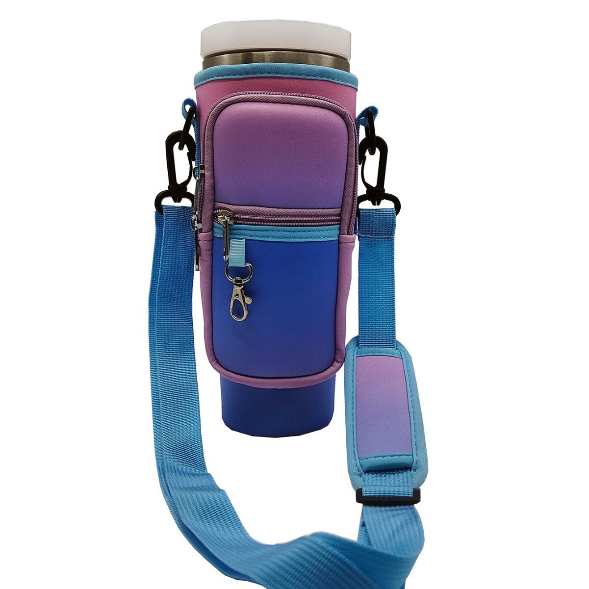 Verstelbare schoudertas met thermosbekerhouder voor 40 oz