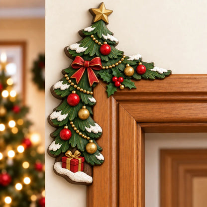 ⏰LAATSTE DAG 50% KORTING 🎅Kerst-Peekaboo-hoekversiering voor het deurkozijn