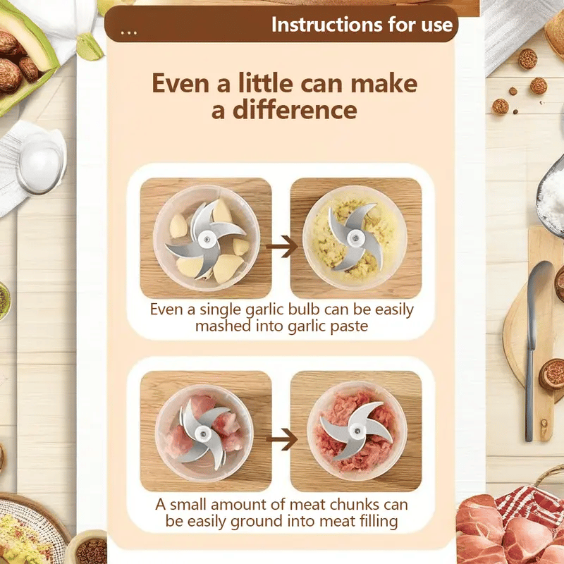 ✨Kerstuitverkoop – Elektrische knoflookper