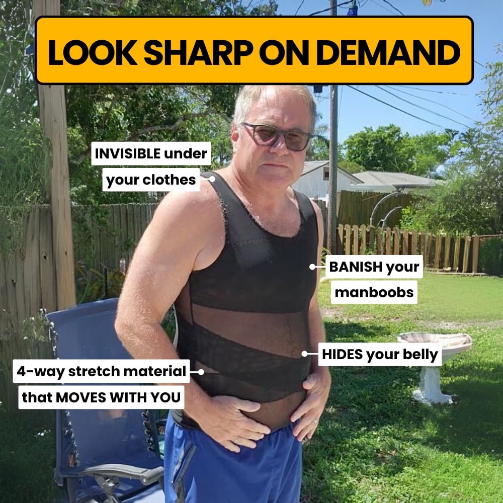 Shaping Tank Vest voor Heren