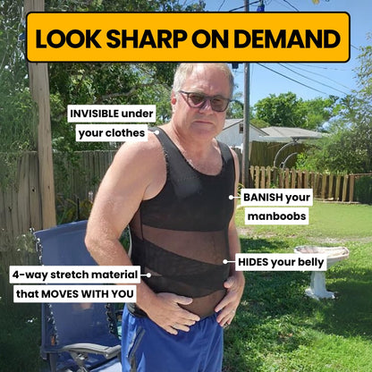 Shaping Tank Vest voor Heren