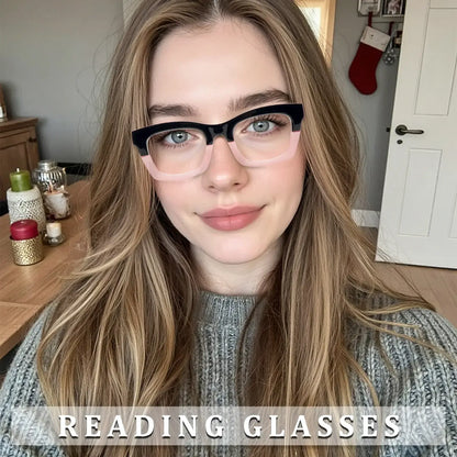 Hot Sale👓Anti Blue Light Glasses Set 4 Pairs Style Unisex Reading Glasses