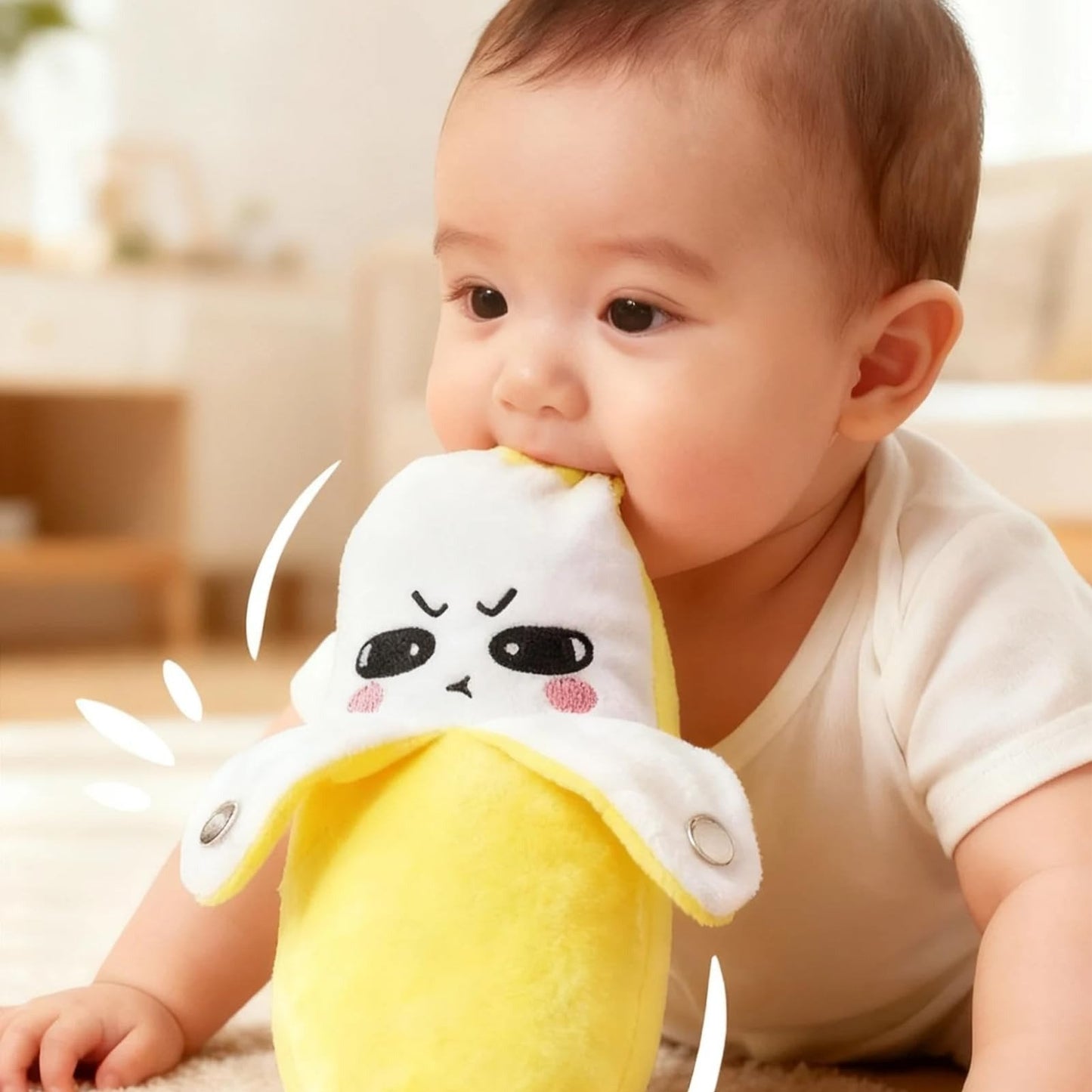 💕Superaanbieding: 49% KORTING💖Interactieve set met muzikale knuffels🍌🍓