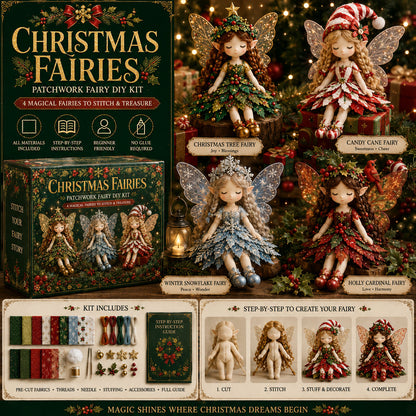 ✨ DIY-set ‘Christmas Magic Patchwork Fair