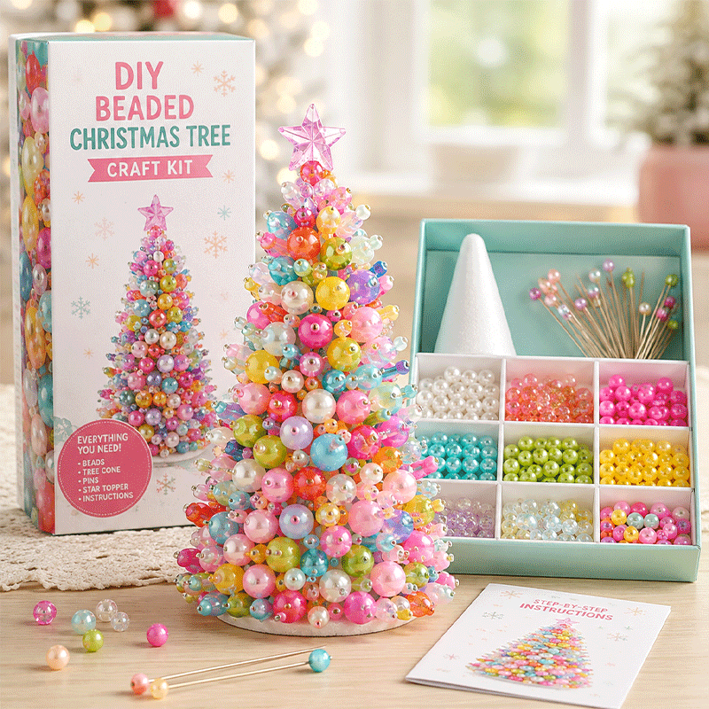 🔥49% korting – laatste dag – 3 kopen, 1 gratis🎄 Dromerige DIY-set voor een kerstboom met kralen (📦Bij aankoop van 2 stuks gratis verzending)