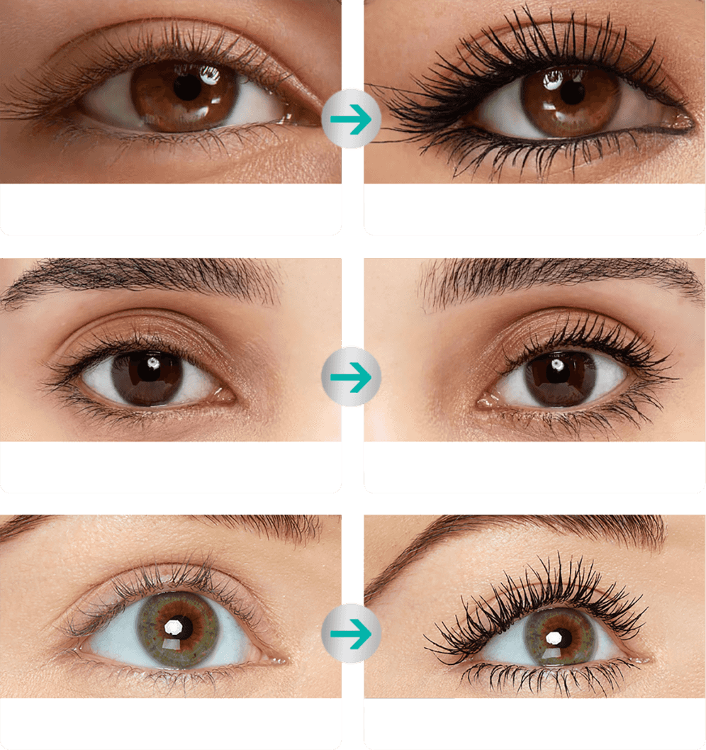 Lange en dikke mascara