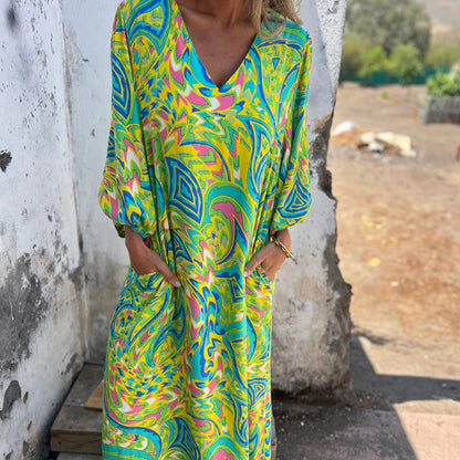 🥰Beperkte tijd aanbieding 48% KORTING🎁Luipaardprint jurk