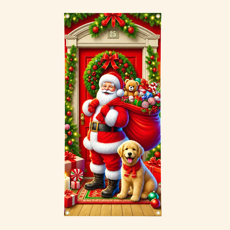 Nieuwe kerstdeurversiering – Feestelijke decoratie voor de feestdagen & deurversierin