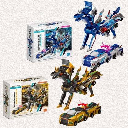 Nieuw product 2025 💥 Collision Transforming Dinosaur Car Toy