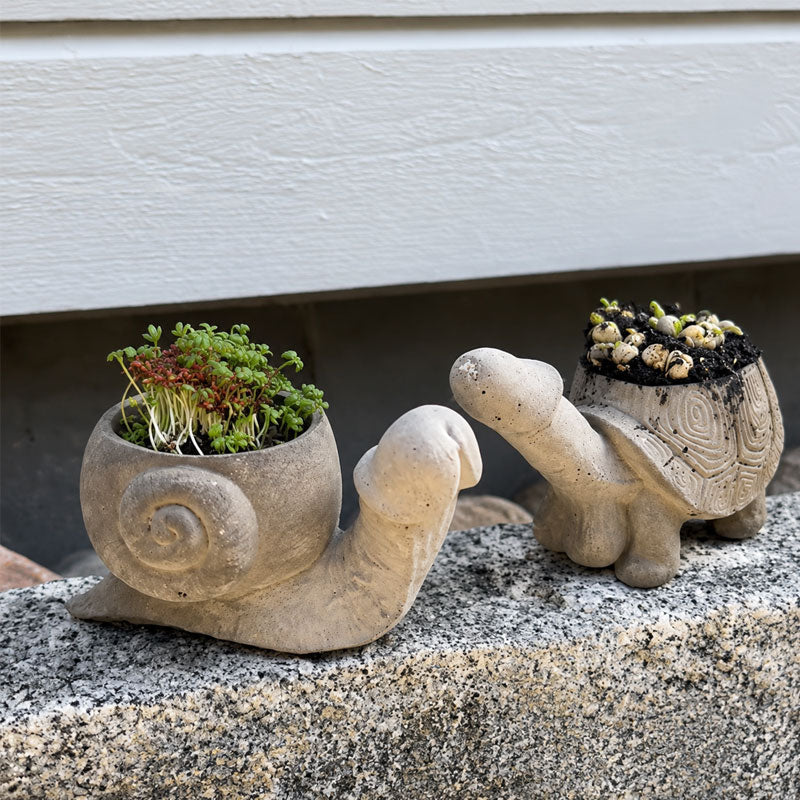 Leuke plantpotten voor in de tuin