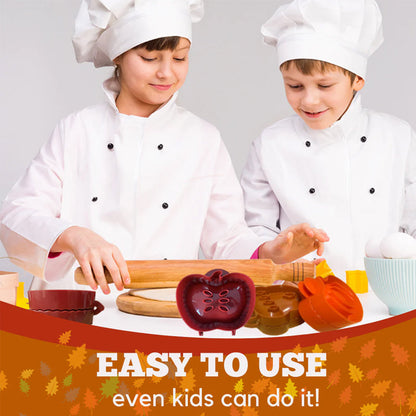 🥧 Gezellige Harvest Hand Pie Molds - Bak de magie van het seizoen