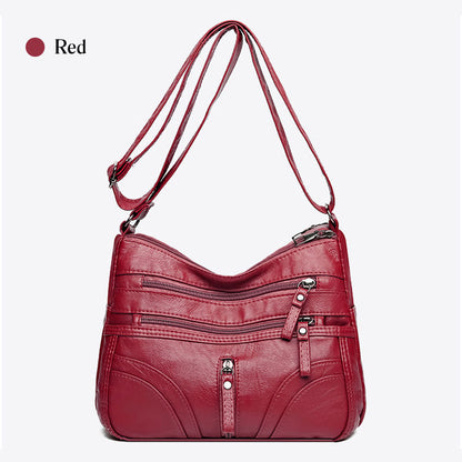 👜✨ Stijlvolle Crossbody Schoudertas met Grote Capaciteit