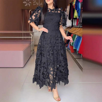 ✨Tijdelijke aanbieding 45% KORTING🎁Kanten Holle Jurk