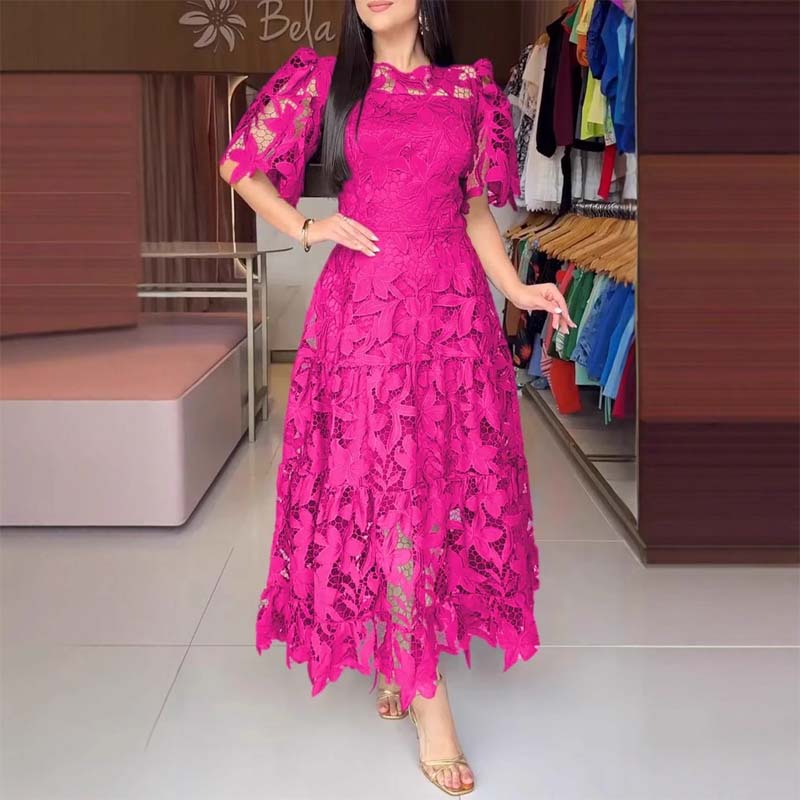 ✨Tijdelijke aanbieding 45% KORTING🎁Kanten Holle Jurk