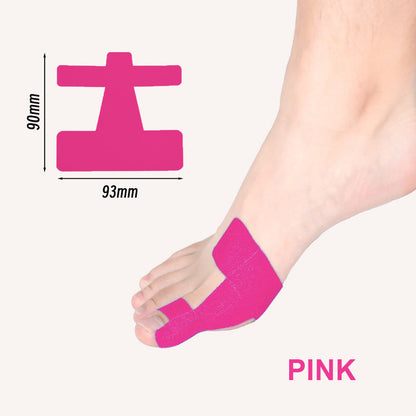 Voorgesneden kinesiologietape voor hallux valgu
