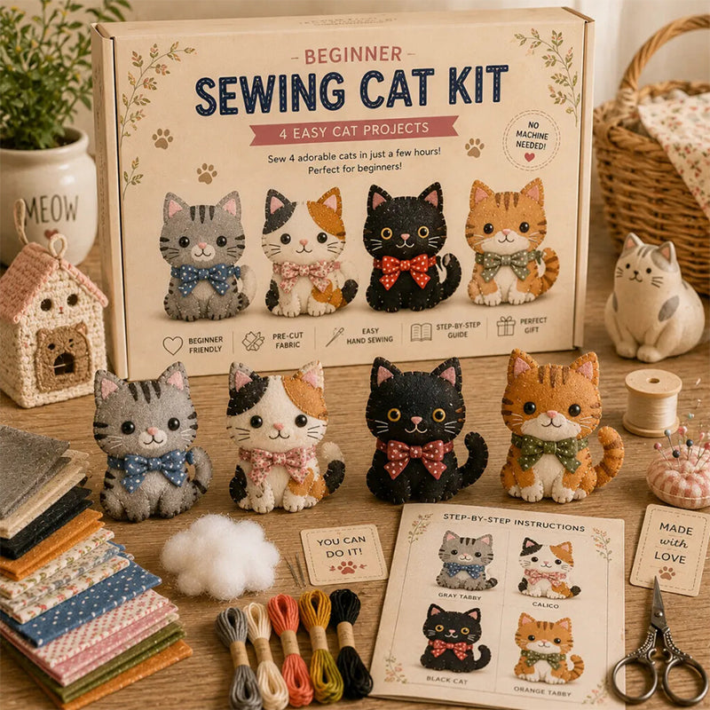 Zet alles even opzij, ontspan en borduur je eigen Pocket Friend! 🧵✨