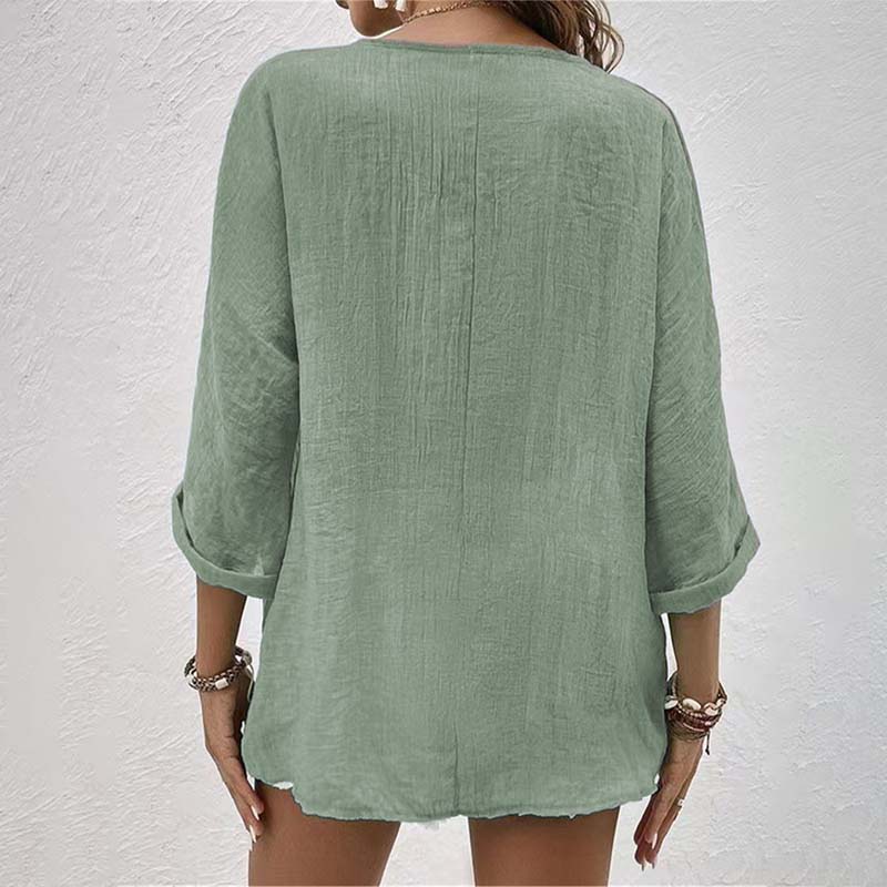 ✨Tijdelijke aanbieding 45% KORTING🎁V-hals Shirt Top