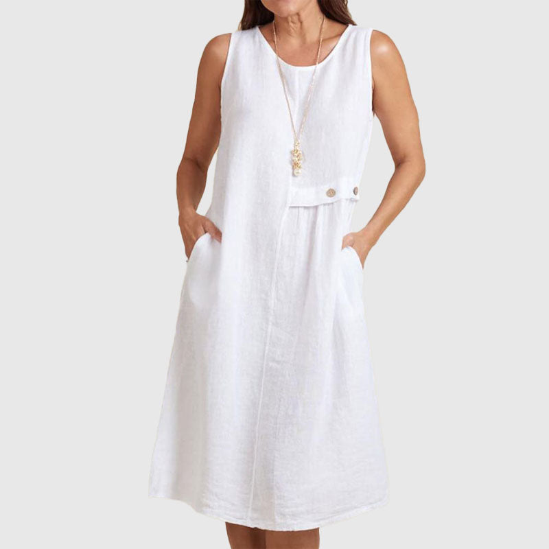 🌟Korting op nieuw product 49% KORTING🎁Jurk Met Knoopzakken