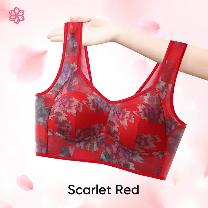 [Rijke damesmode] - Kant van ijszijde dagelijks verkoelend comfort BH