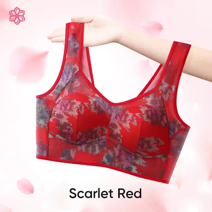 [Rijke damesmode] - Kant van ijszijde dagelijks verkoelend comfort BH