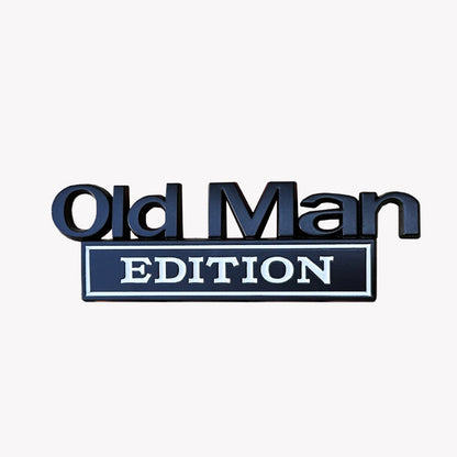 🚗 Old Man Edition auto embleem