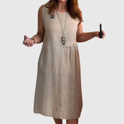 🌟Korting op nieuw product 49% KORTING🎁Jurk Met Knoopzakken