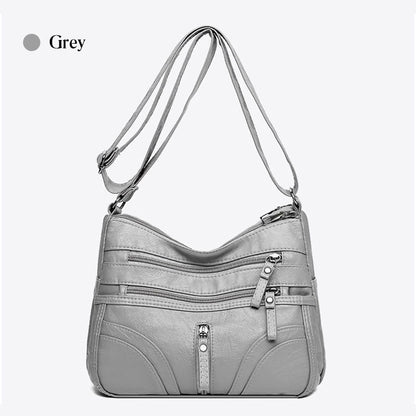 👜✨ Stijlvolle Crossbody Schoudertas met Grote Capaciteit