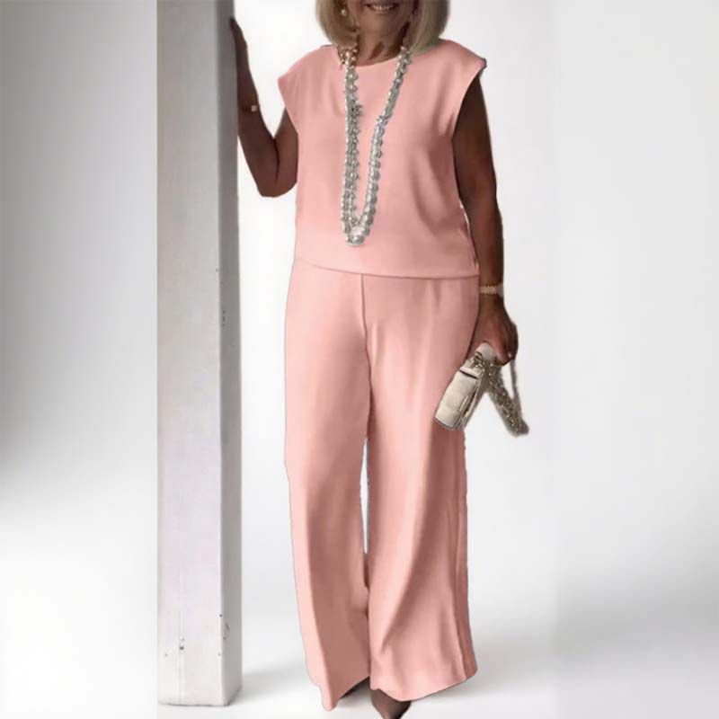 💞Gratis verzending⏳Elegant retro mouwloos tweedelig pak