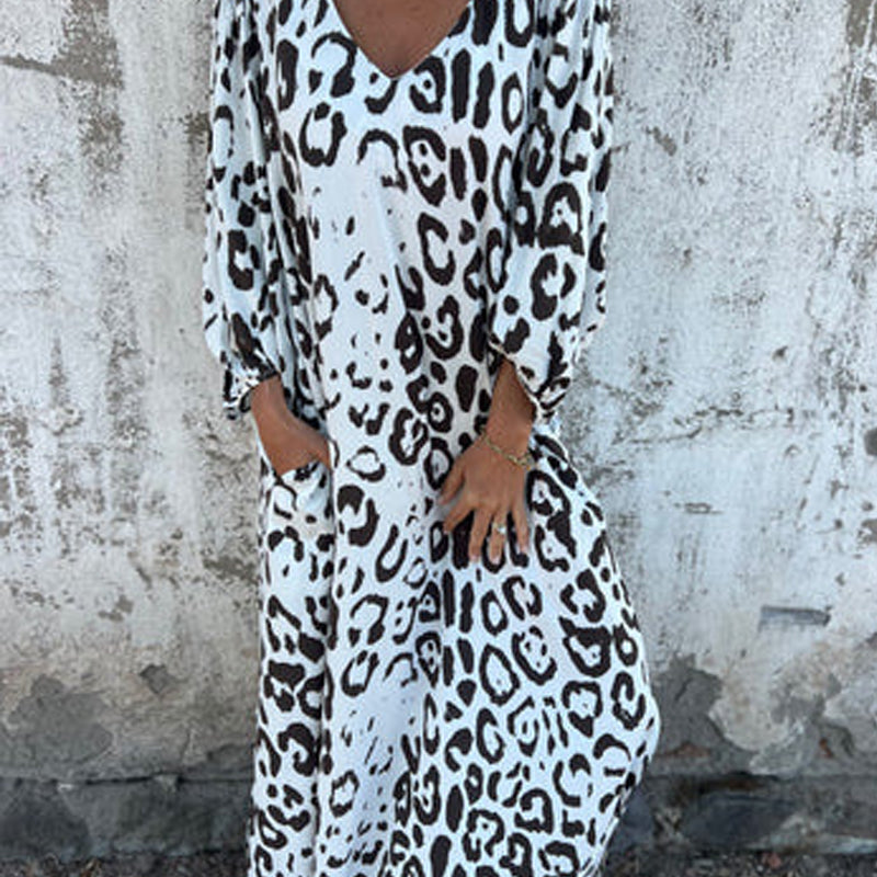 🥰Beperkte tijd aanbieding 48% KORTING🎁Luipaardprint jurk