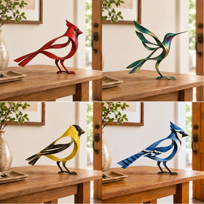 🕊️Metalen vogelsculptuur voor interieurdecoratie