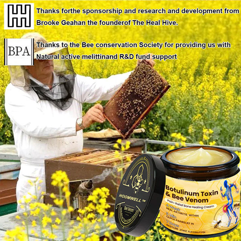 ⏰FLASH SALE: 59% KORTING🔥HOOMWELL™ Botox en bijengif pijnstillende bothelende crème