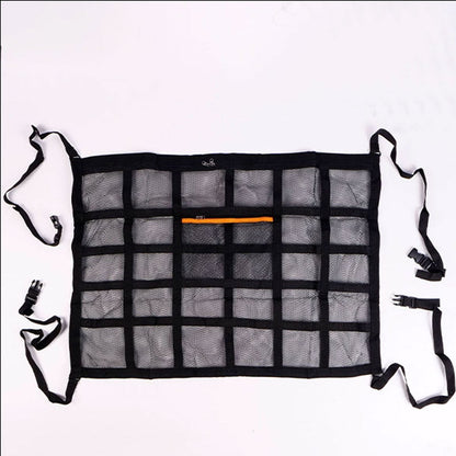 Opknoping mesh opbergtas voor autodak