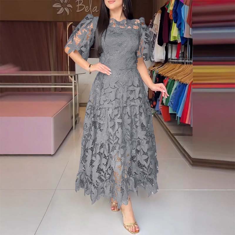 ✨Tijdelijke aanbieding 45% KORTING🎁Kanten Holle Jurk