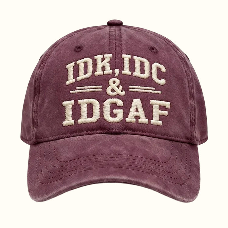 🧢 Geborduurde baseballpet