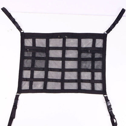 Opknoping mesh opbergtas voor autodak