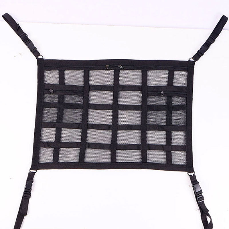 Opknoping mesh opbergtas voor autodak