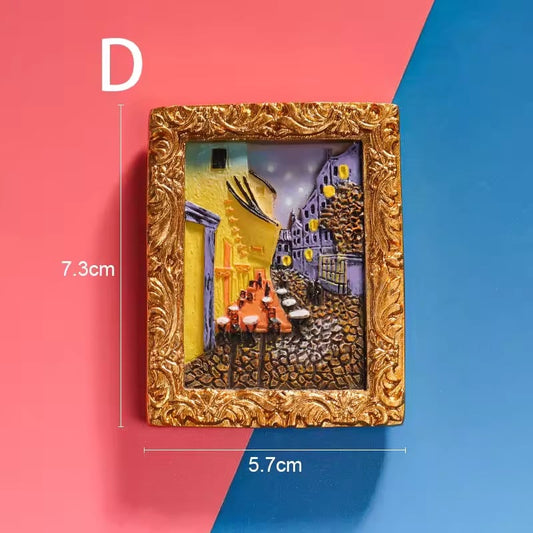 💖Last Day Sale 49% UIT💖Van Gogh geïnspireerde koelkastmagneetset