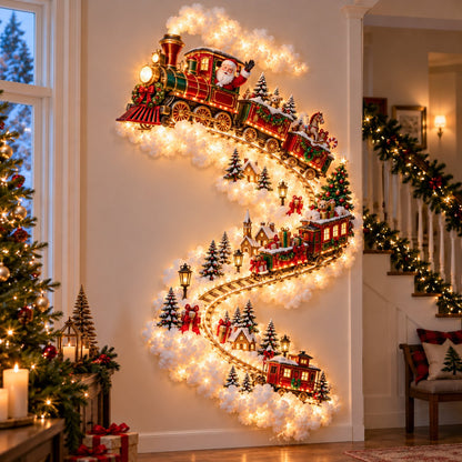 ✨Christmas Magic Trail-wandlamp – Een vleugje kerstmagie, rechtstreeks op je muur✨