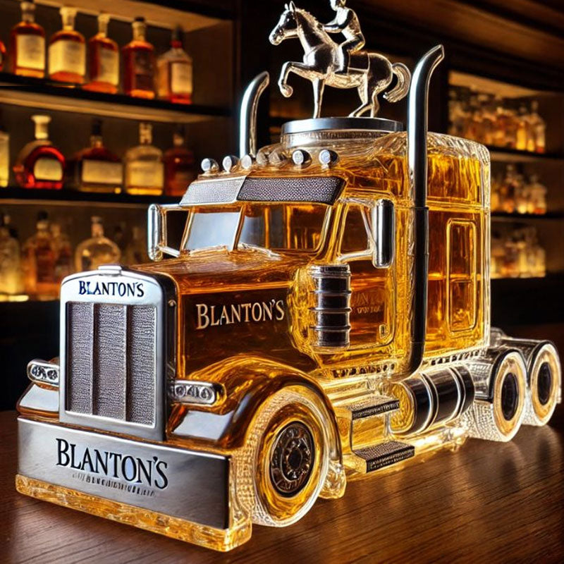 🥃Creatief gevormde whiskyfles