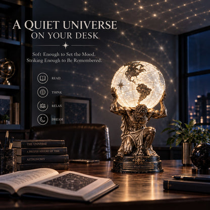 🌍 Atlas verlichte wereldbol-lamp 🌌