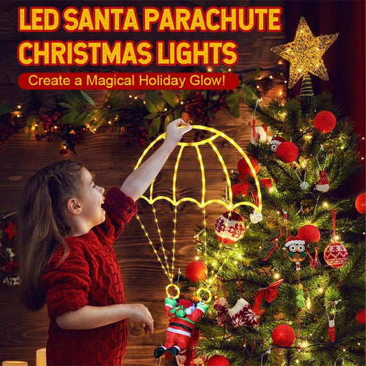 LED Santa Parachute Kerstverlichting