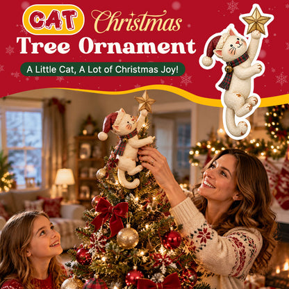 🐱 Cat Christmas Tree Ornament — Tired Of Generic Plain Christmas Decor!