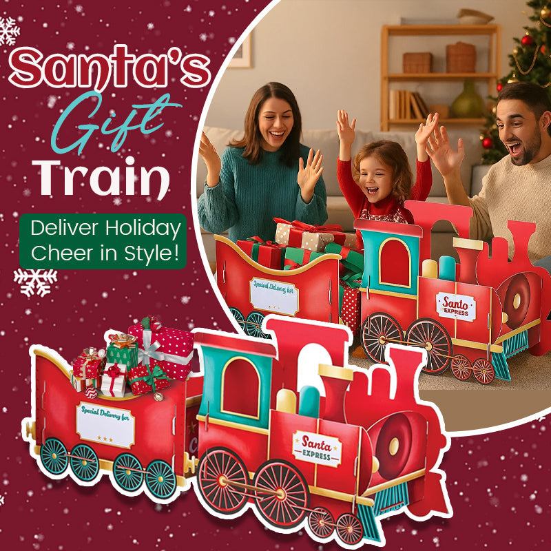 🎁 Santa's Gift Train - Breng kerstvreugde in stijl! 🚂🎄