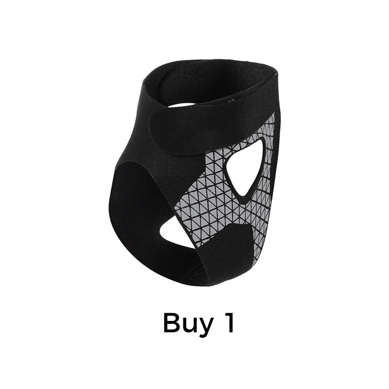 Verstelbare elastische enkelondersteuning